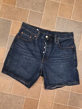 Womens 501 Denim Levi Shorts
